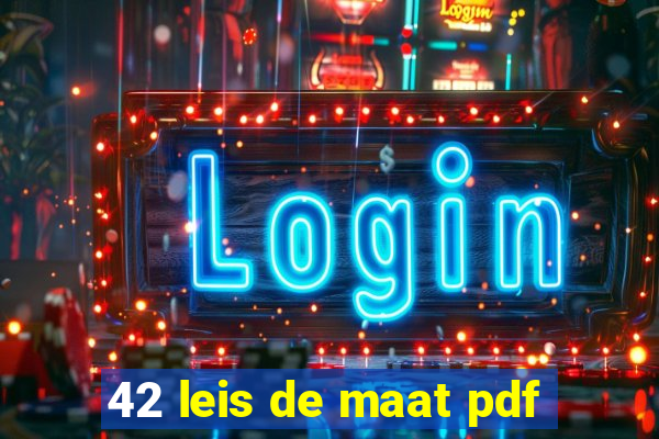 42 leis de maat pdf